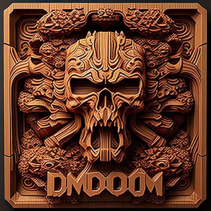 3D model Doom game (STL)